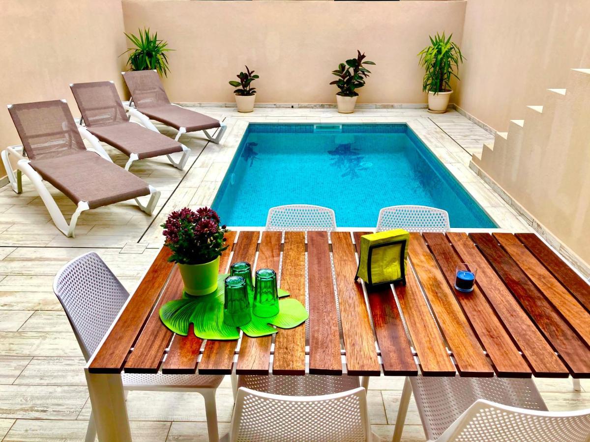 Casa Mediterranea Con Piscina Privada En 팔라모스 외부 사진
