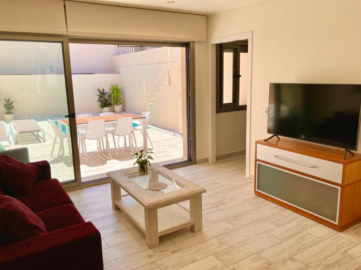 Casa Mediterranea Con Piscina Privada En 팔라모스 외부 사진