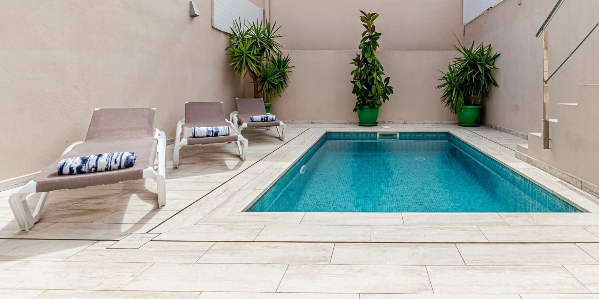 Casa Mediterranea Con Piscina Privada En 팔라모스 외부 사진